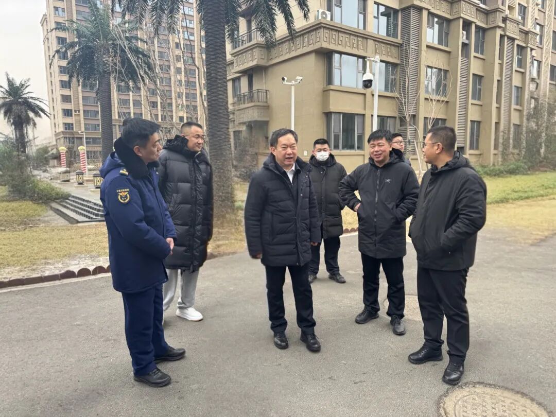 刘乃军带队督导检查高层建筑消防治理及安全生产工作